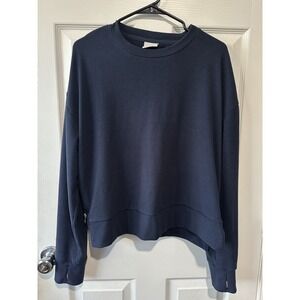 Varley Horton Side Zip Mid layer Women's Medium Brushed Rib